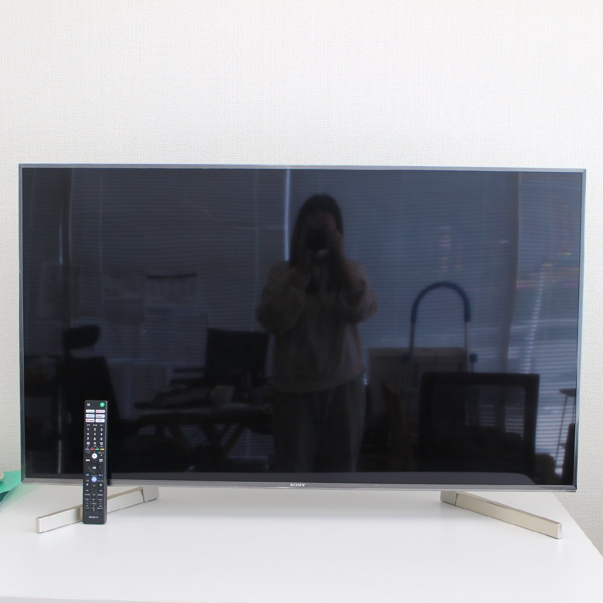川崎市川崎区にて ソニー 4K液晶テレビ KJ-49X9000F 2018年製 を出張買取させて頂きました。