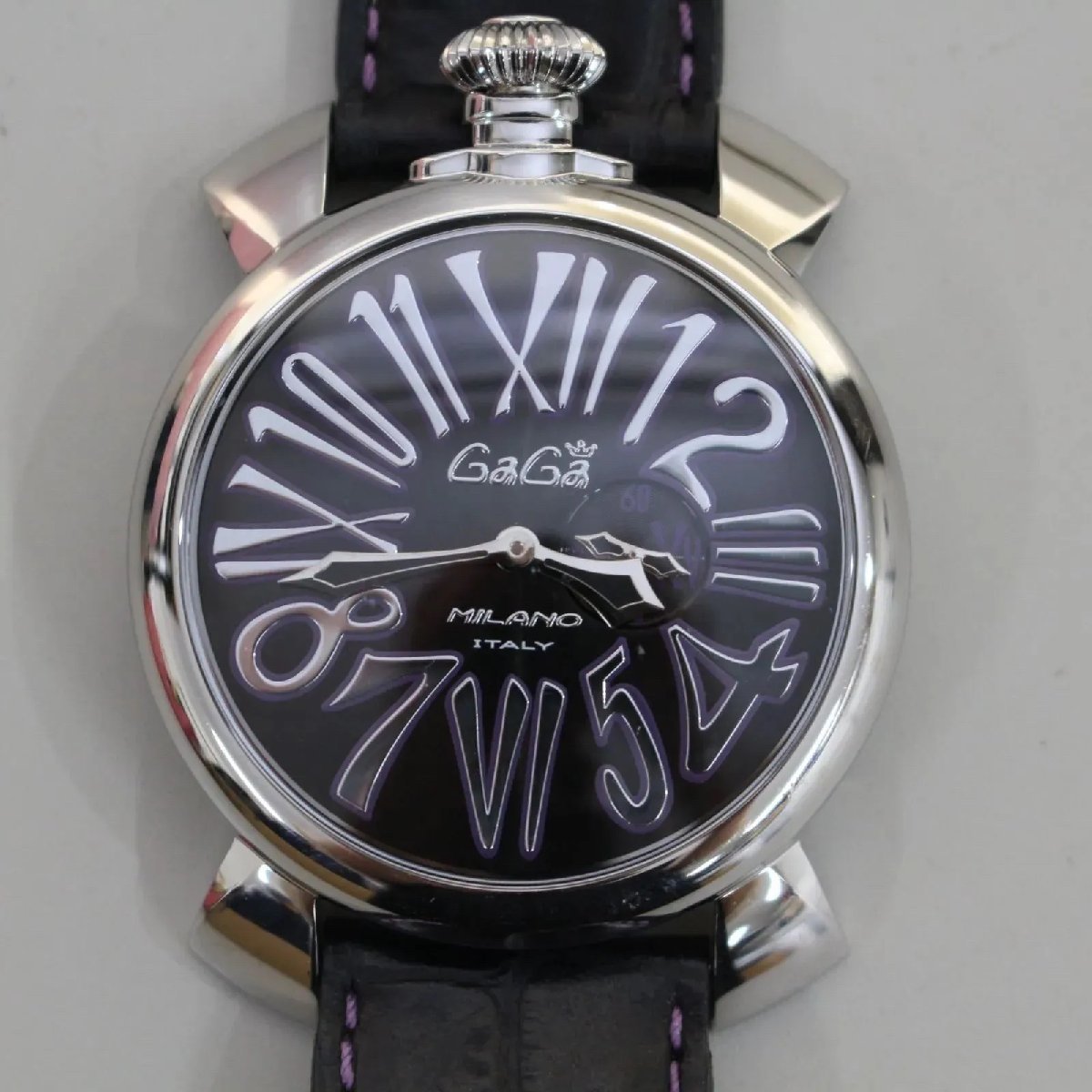 東京都板橋区にて ガガミラノ 腕時計 マヌアーレスリム 46MM  を出張買取させて頂きました。