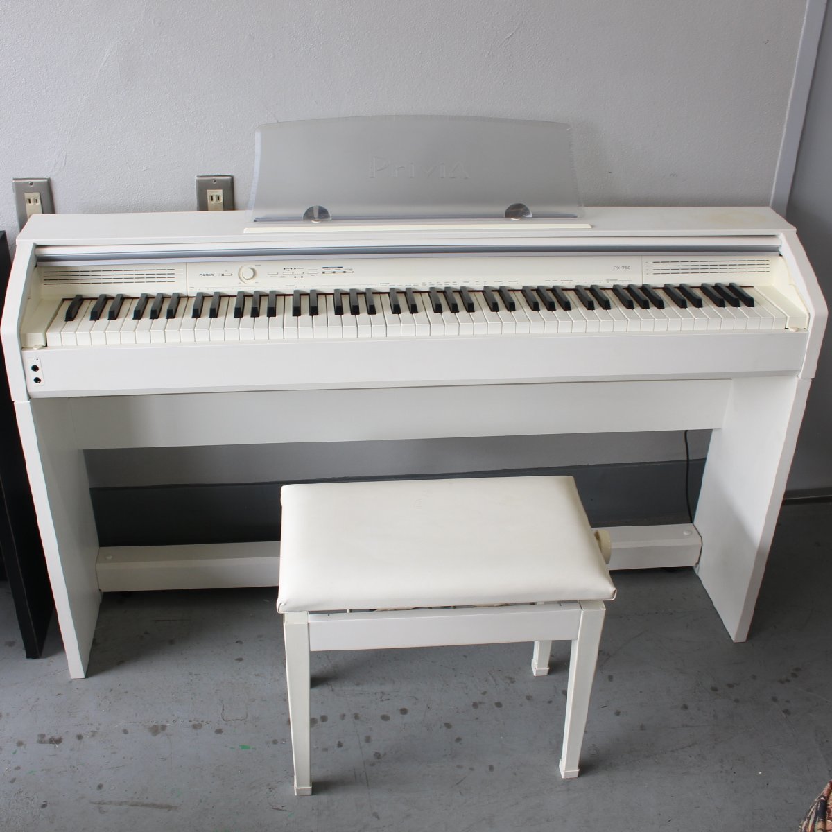 横浜市緑区にて カシオ 電子ピアノ Privia PX-750WE 2012年製 を出張買取させて頂きました。
