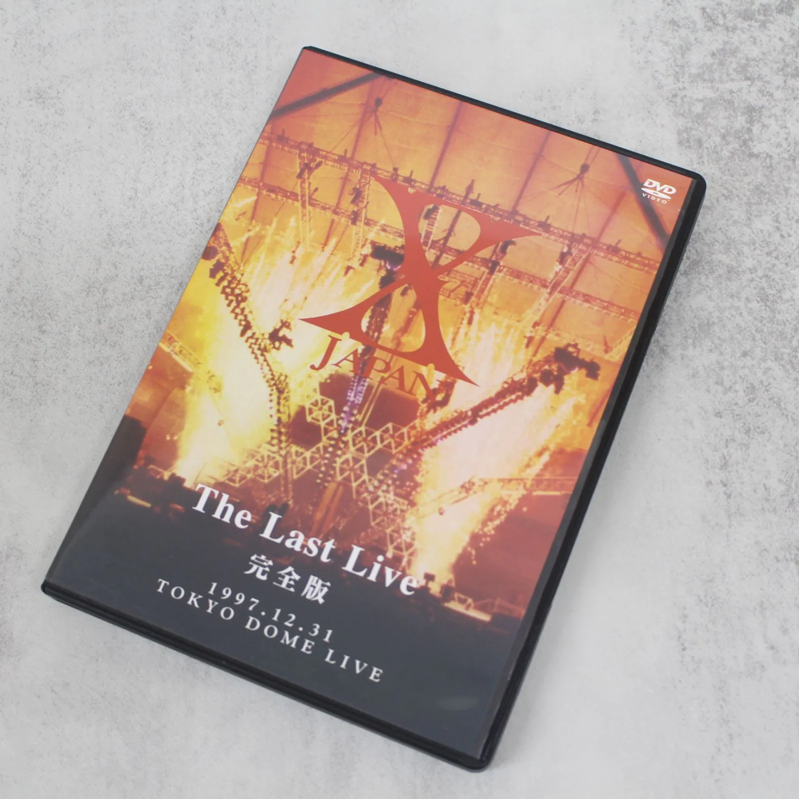 横浜市中区にて X JAPAN  完全版 DVD 2枚組 The Last Live   を出張買取させて頂きました。
