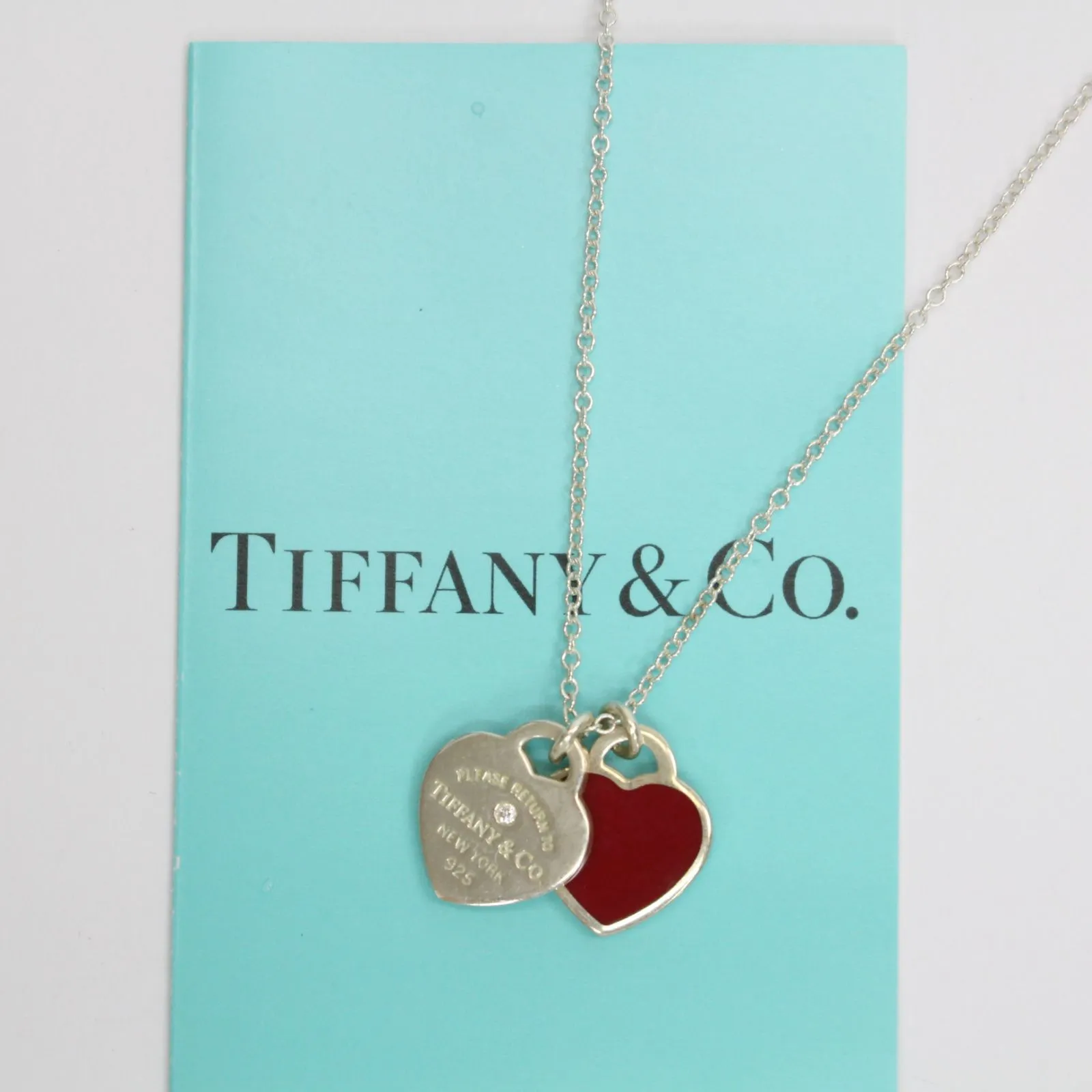 ◇ティファニー◇ 新品仕上済 リターントゥ ダブルハート ネックレス Ag925 Tiffany ティファニー リターントゥ ダブルハート ネックレス Ag925