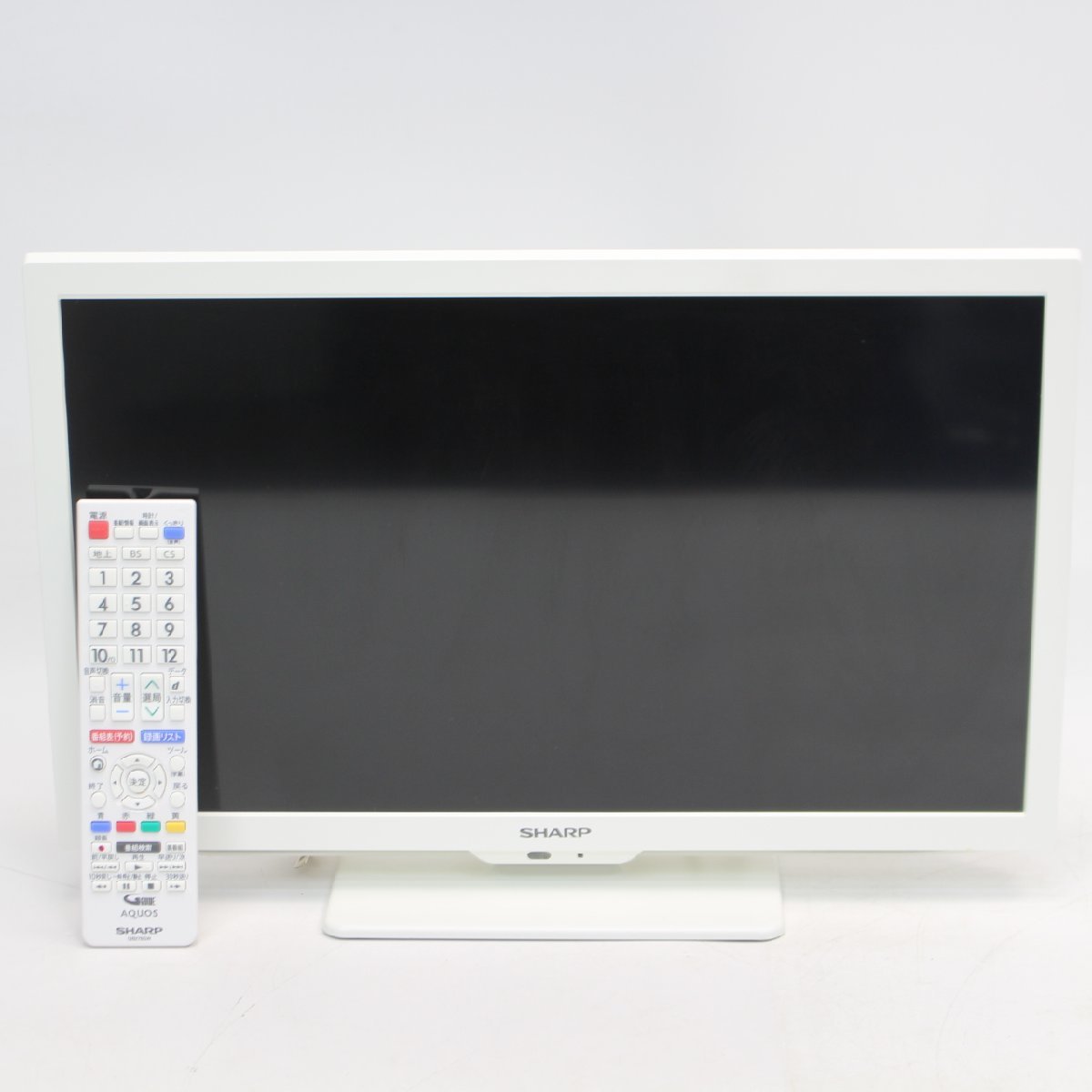 東京都大田区にて シャープ 液晶テレビ 2T-C19DE 2021年製 を出張買取させて頂きました。