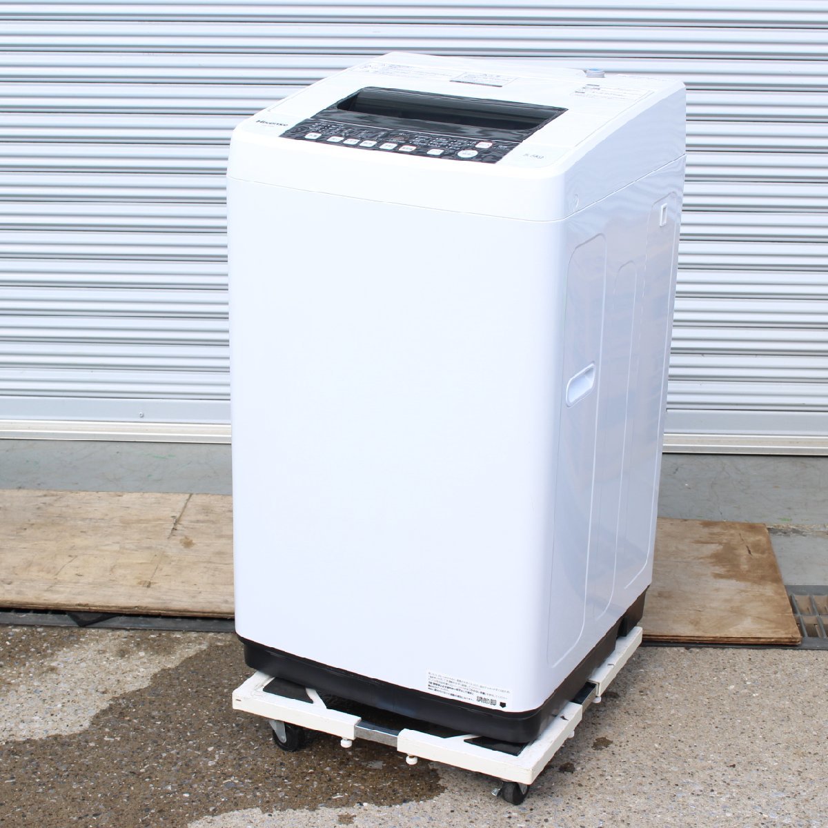 東京都中野区にて ハイセンス 全自動洗濯機 HW-T55C 2018年製 を出張買取させて頂きました。