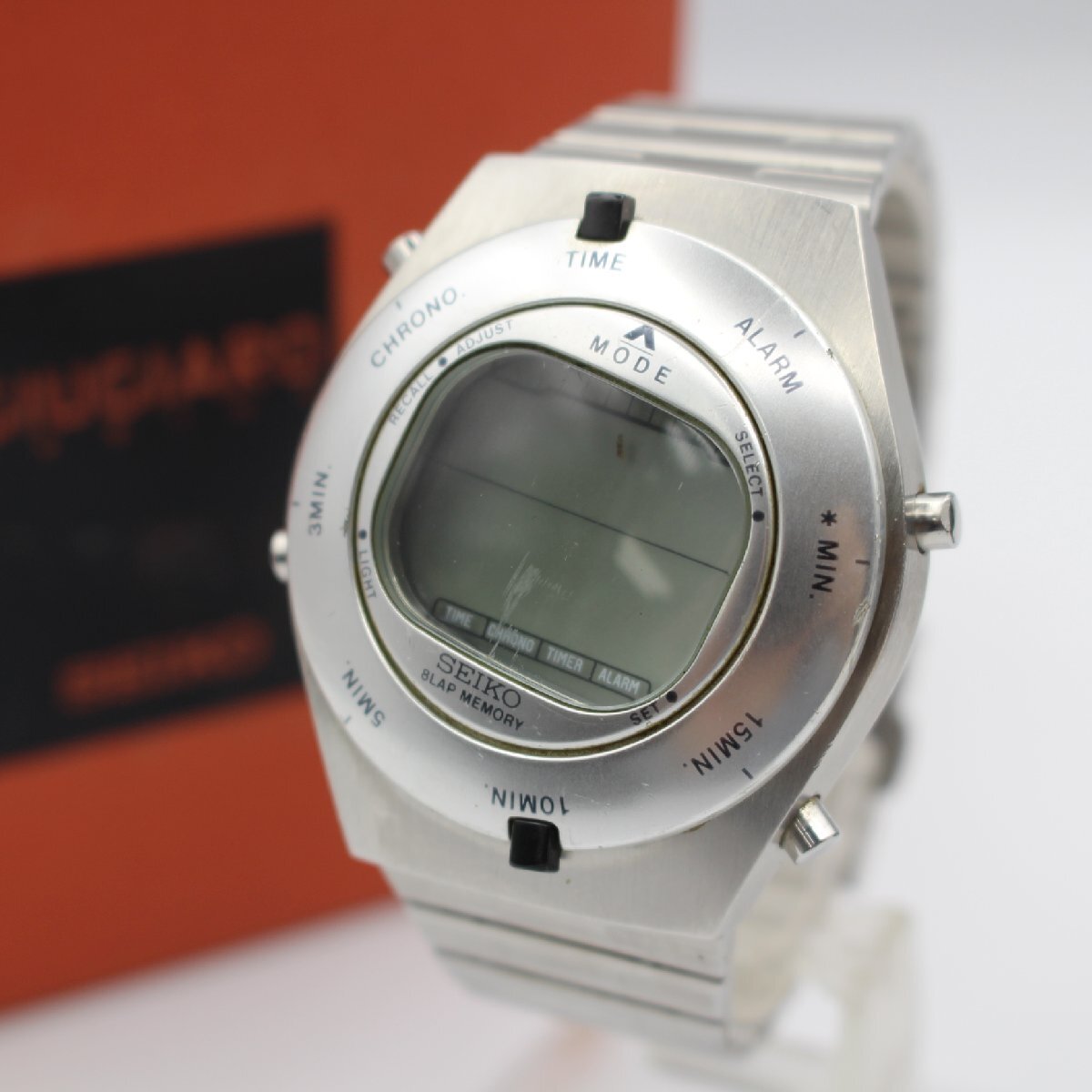 Giugiaro W680 Seiko Giugiaro Digital SEIKO ジウジアーロ W680-4070