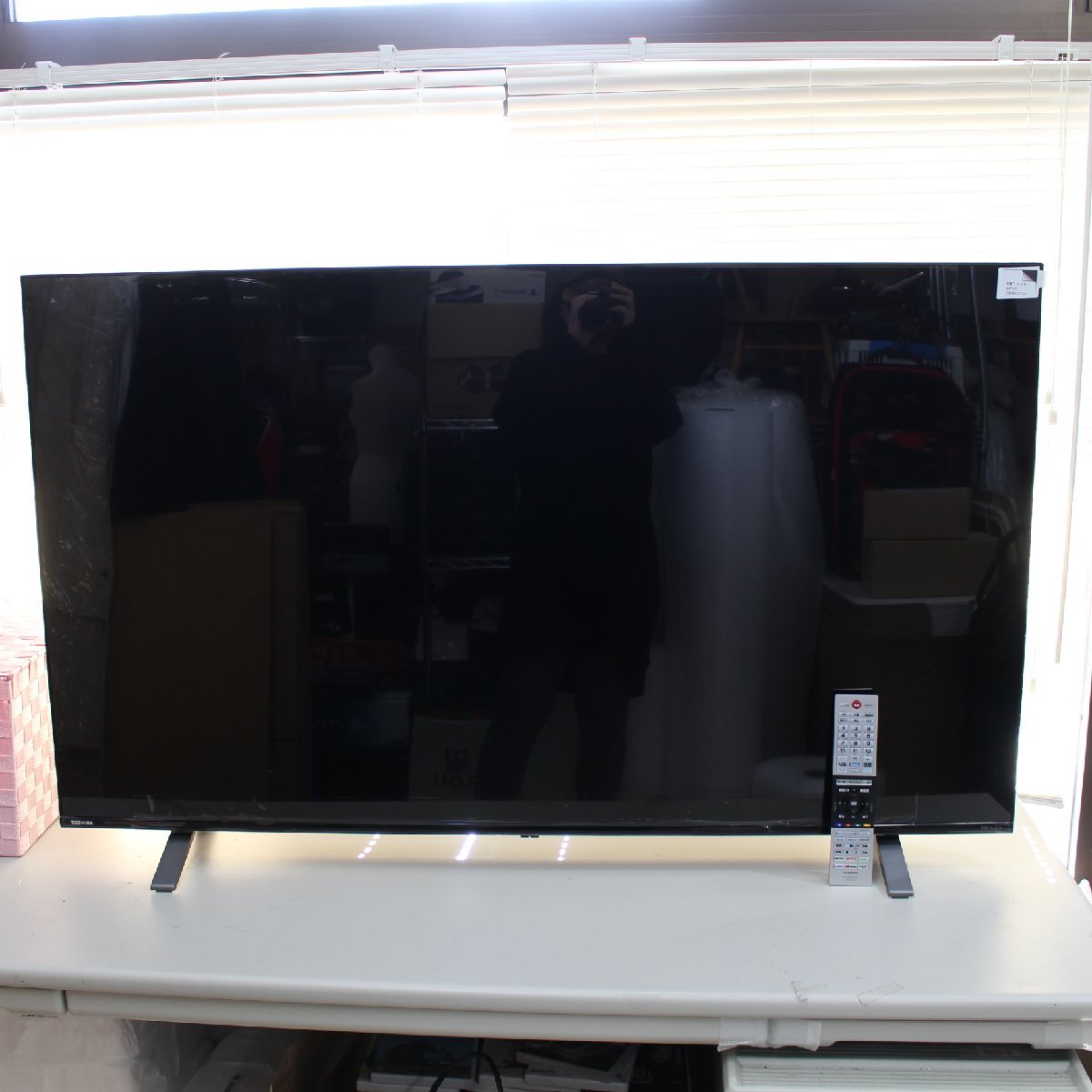 東京都調布市にて 東芝  4K液晶テレビ 55C350X 2022年製 を出張買取させて頂きました。