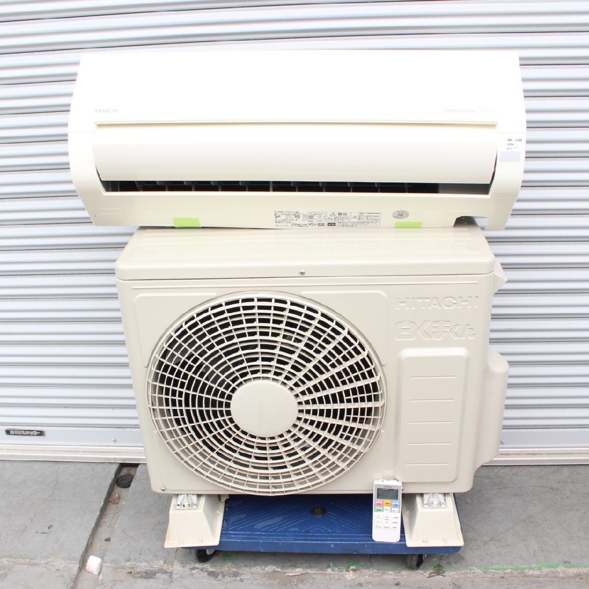 上品コーデはコレで安心！ 東京都稲城市にて 日立 を 2019年製 RAS-D22J ルームエアコン エアコン
