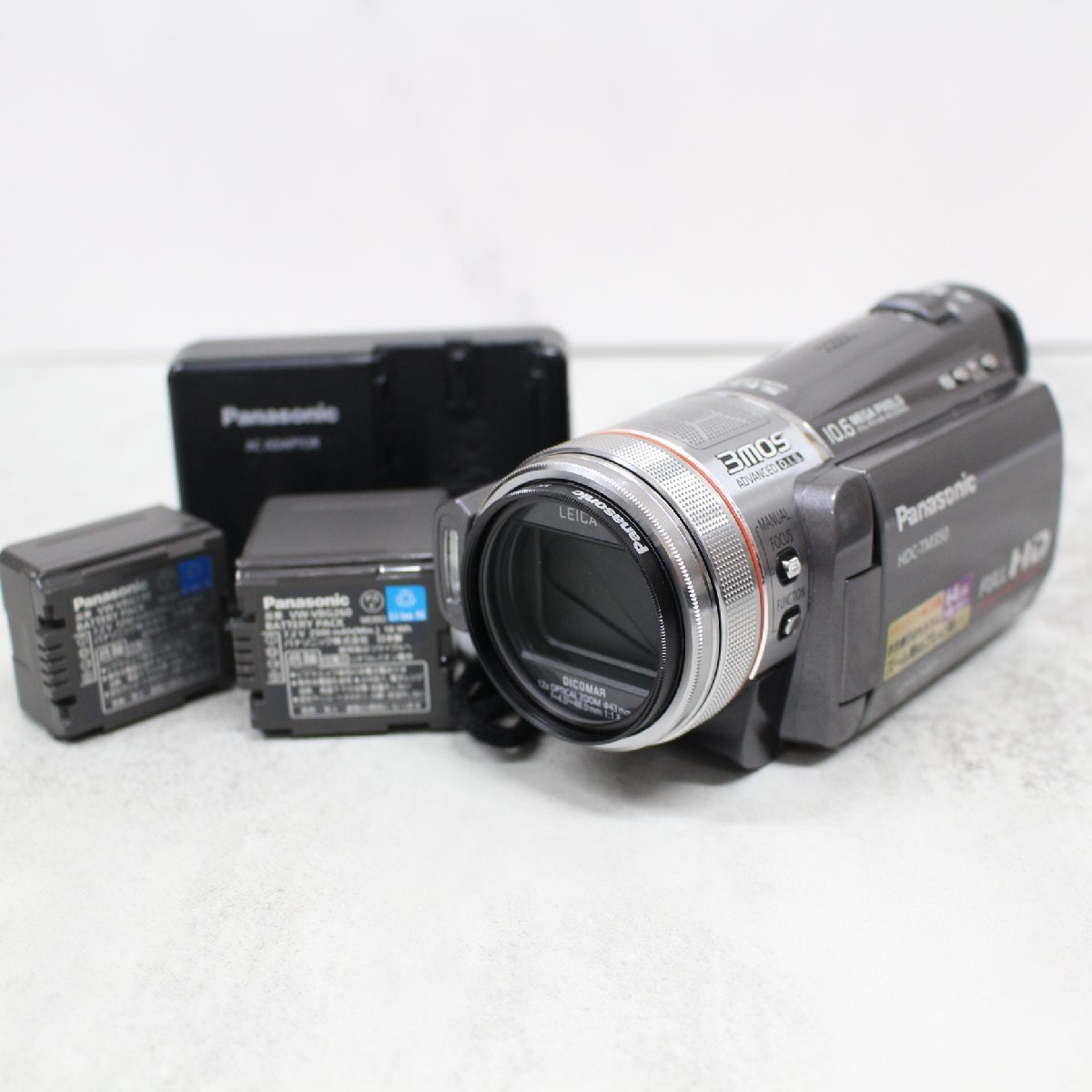 横浜市港北区にて パナソニック デジタルハイビジョンビデオカメラ HDC-TM350 2009年製 を出張買取させて頂きました。