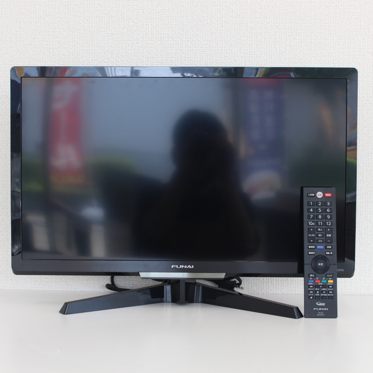 東京都大田区にて FUNAI 液晶テレビ FL-24H2010 2019年製 を出張買取させて頂きました。