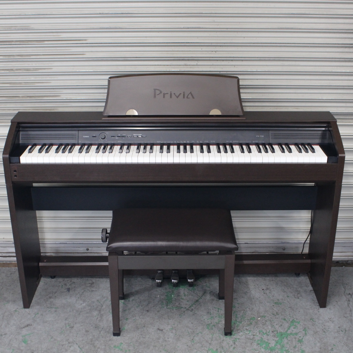 横浜市緑区にて カシオ 電子ピアノ PriviA PX-750BN 2013年製 を出張買取させて頂きました。