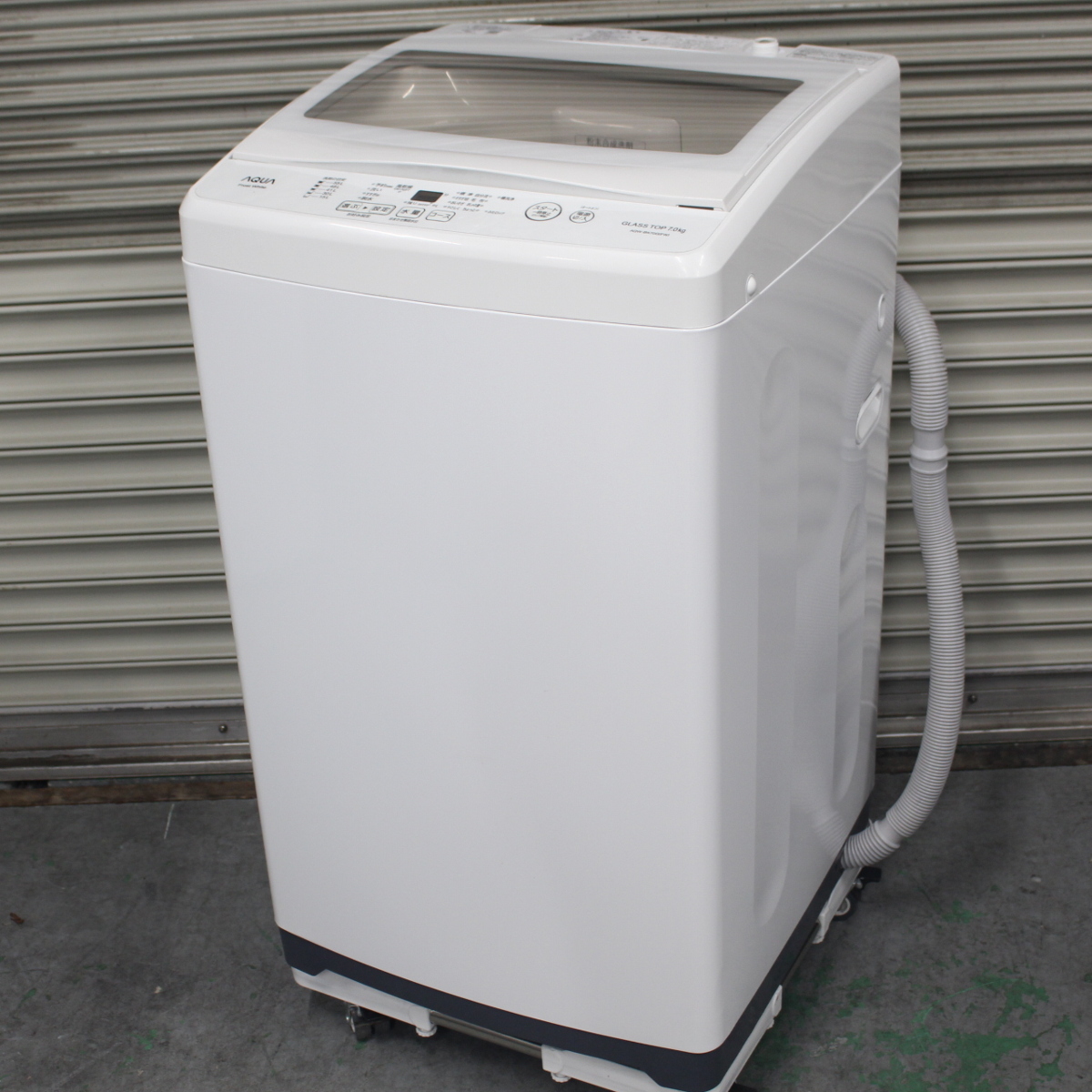 川崎市中原区にて アクア 全自動洗濯機 AQW-BK70G 2019年製 を出張買取させて頂きました。