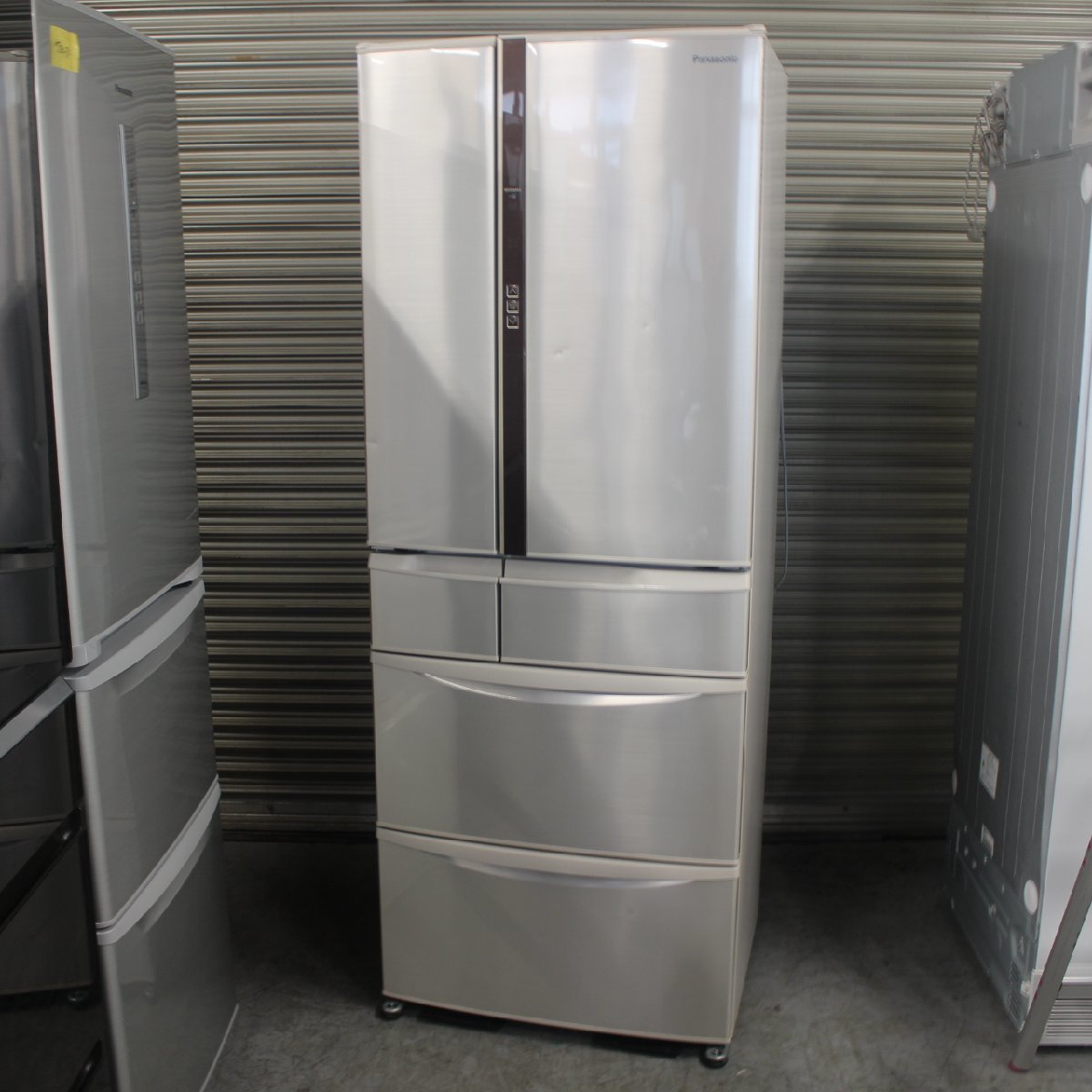 東京都大田区にて パナソニック ノンフロン冷凍冷蔵庫 NR-F461V-N 2015年製 を出張買取させて頂きました。