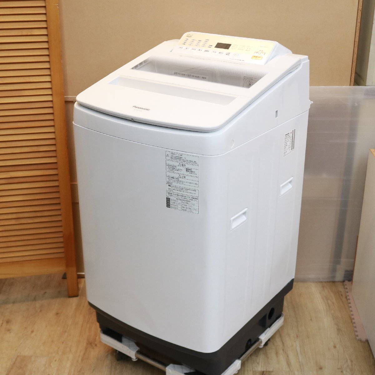 東京都練馬区にて パナソニック  全自動洗濯機 10kg NA-FA100H6 2019年製 を出張買取させて頂きました。