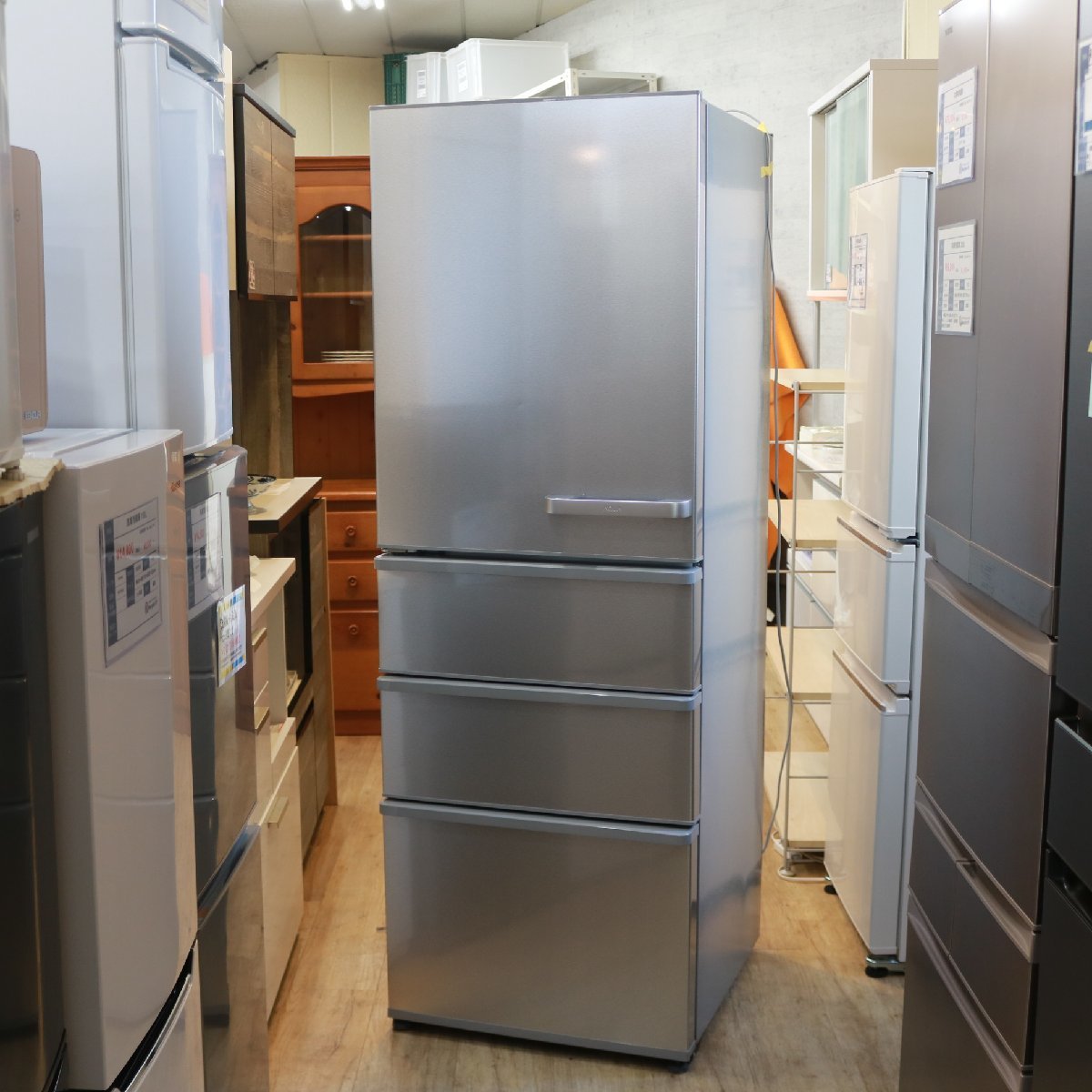 東京都稲城市にて アクア 冷蔵庫 AQR-36ML 2022年製 を出張買取させて頂きました。