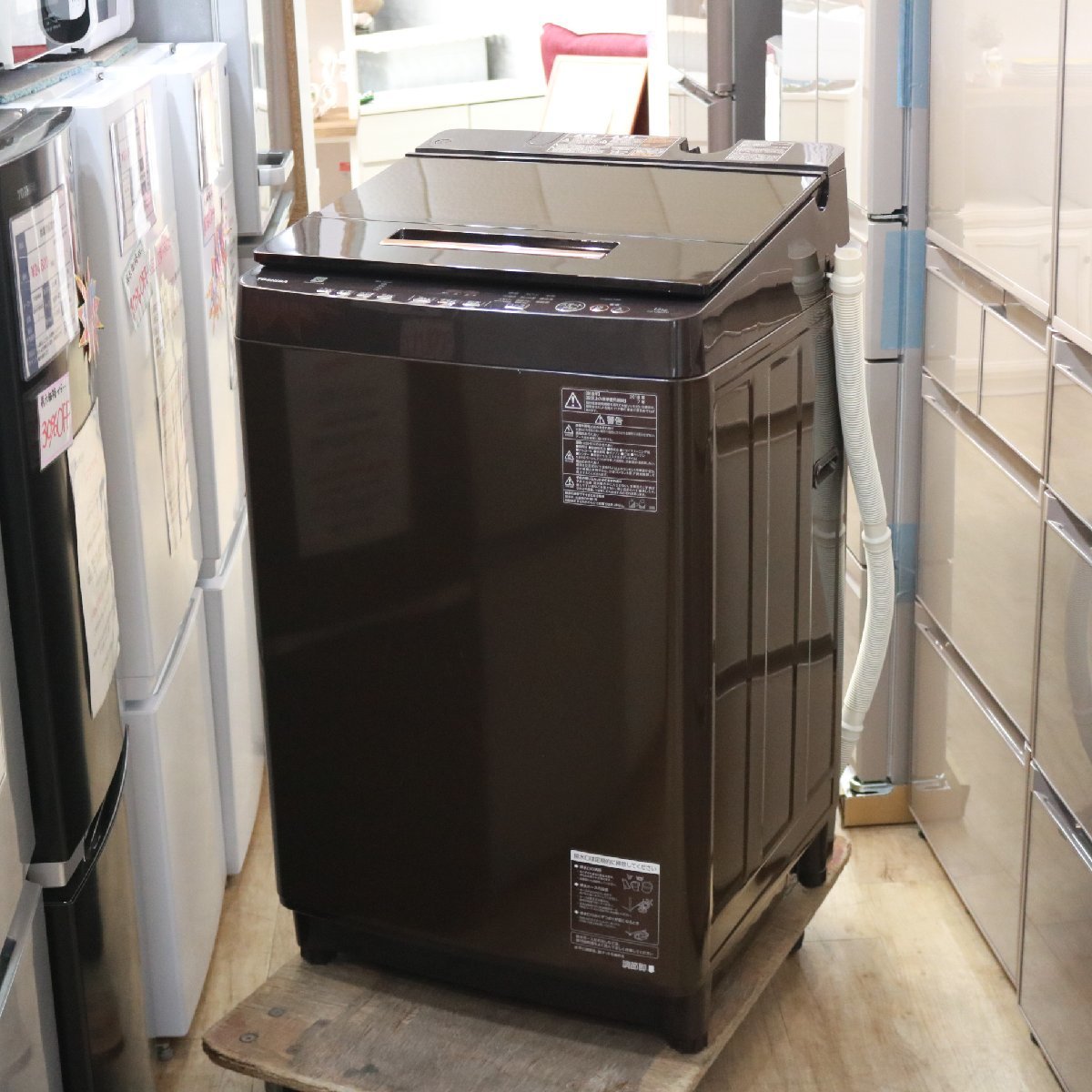 東京都世田谷区にて 東芝 全自動洗濯機 AW-12XD7 2018年製 を出張買取させて頂きました。