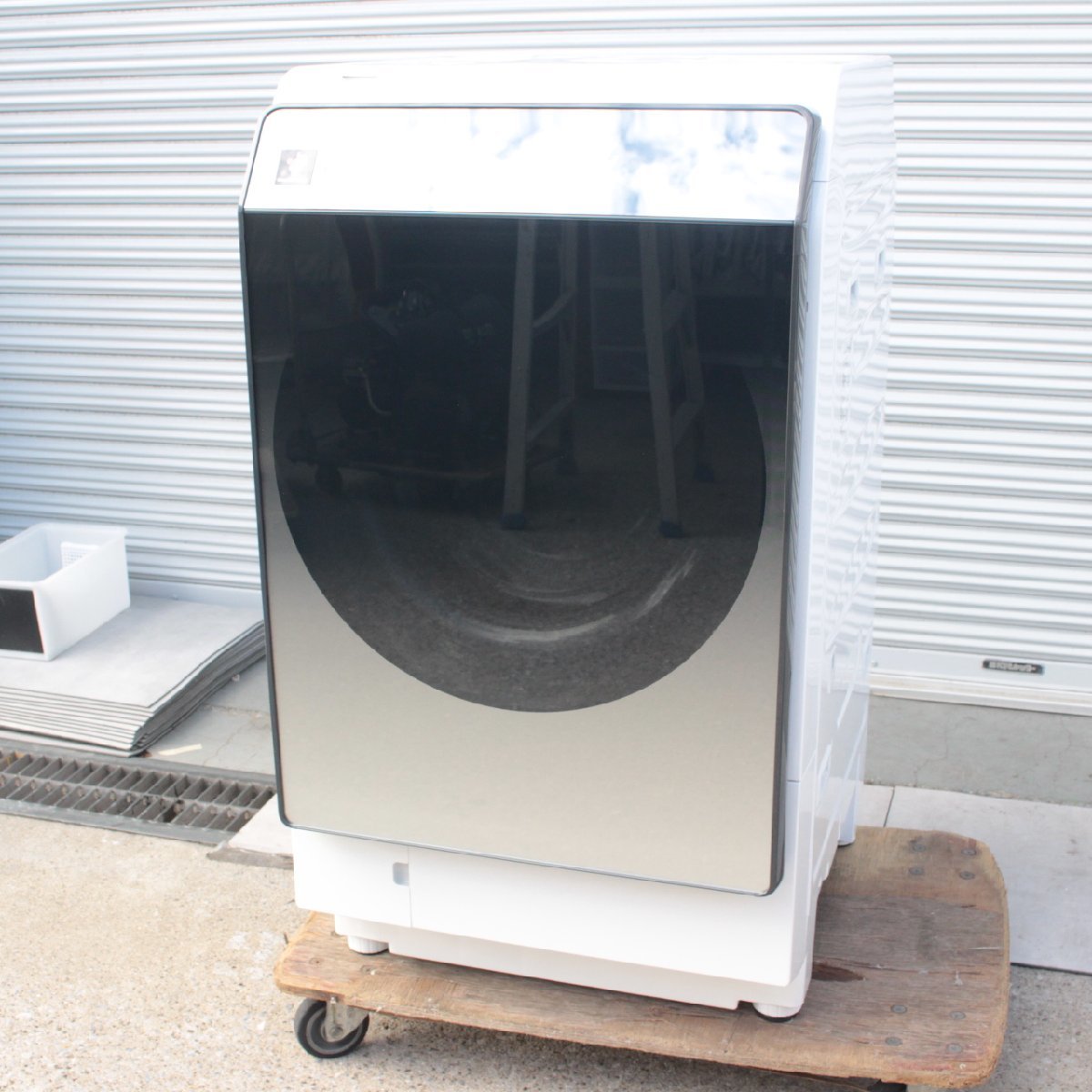 東京都豊島区にて シャープ ドラム式洗濯機 ES-W113-SR 2021年製 を出張買取させて頂きました。
