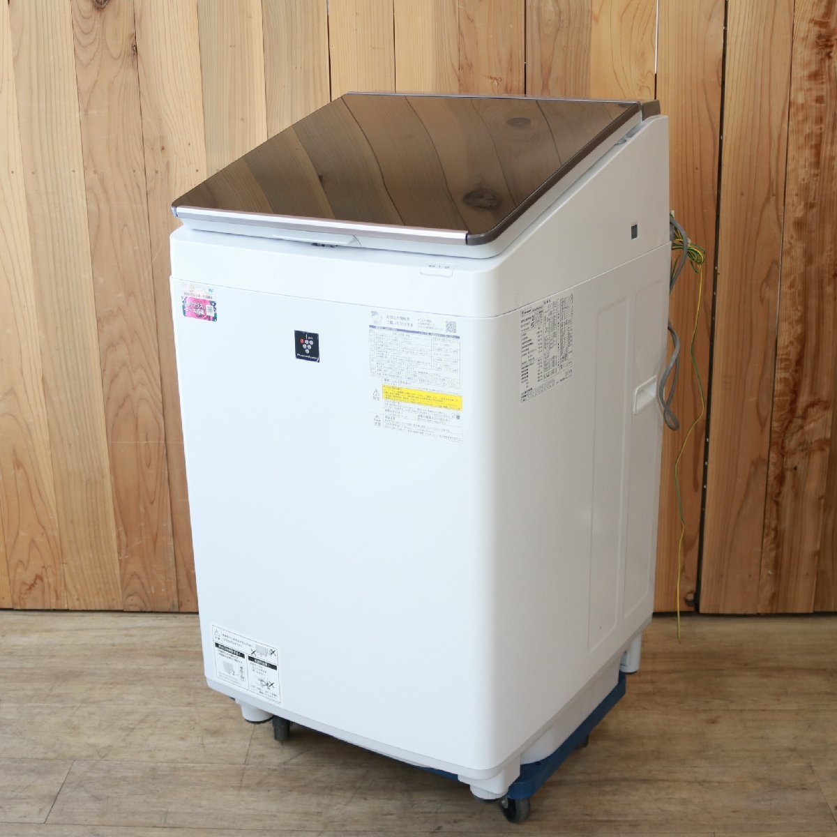東京都板橋区にて シャープ 縦型洗濯乾燥機 ES-PT10F-T 2021年製 を出張買取させて頂きました。