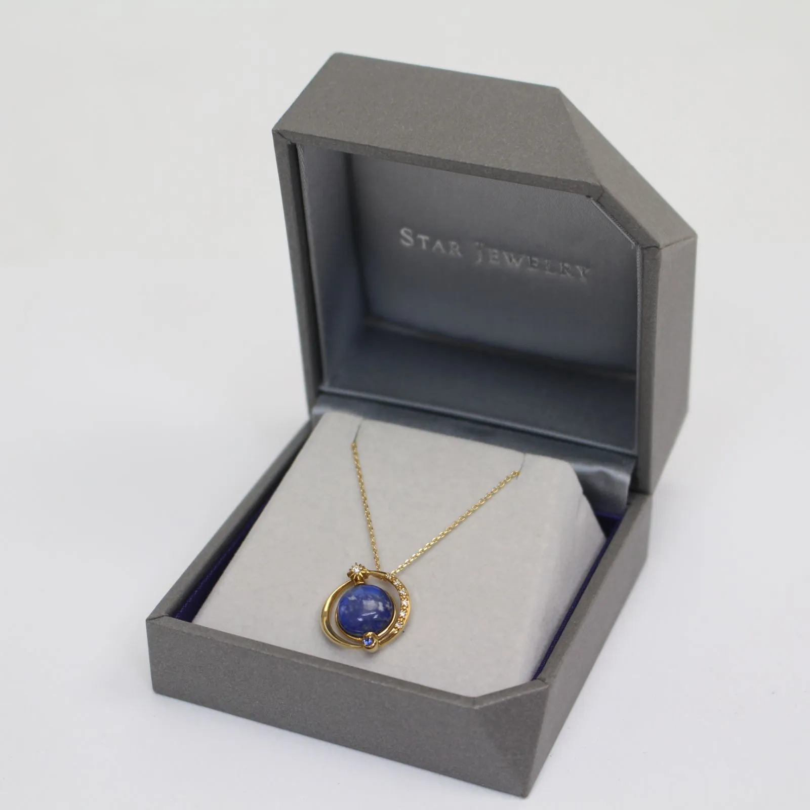 スタージュエリーネックレス ロイヤルブルームーンストーン