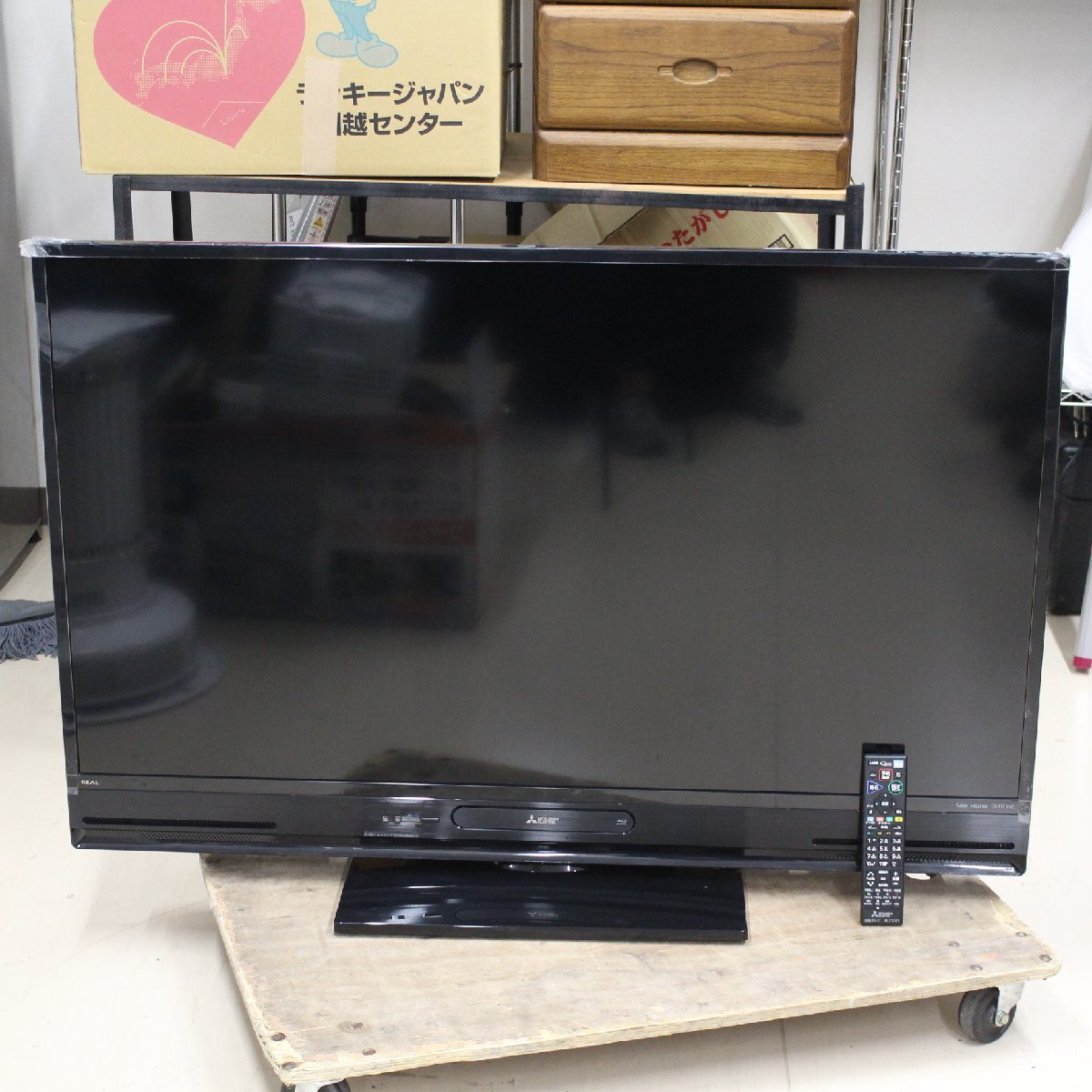 川崎市中原区にて 三菱 液晶テレビ LCD-A50BHR8 2017年製 を出張買取させて頂きました。