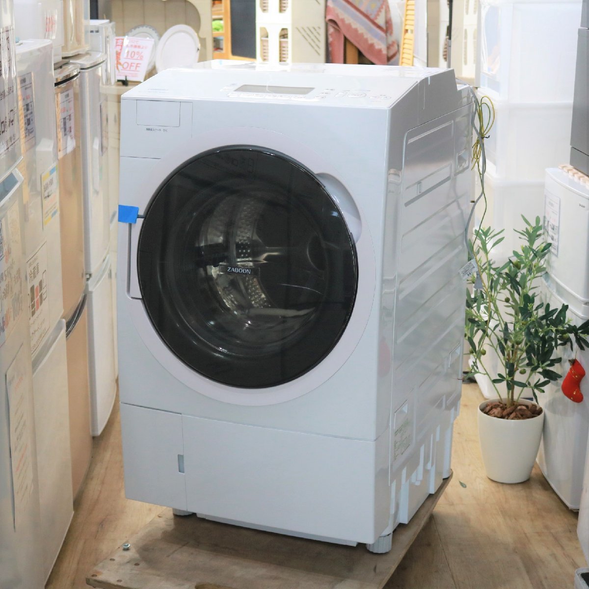 東京都渋谷区にて 東芝 ドラム式洗濯乾燥機 TW-117V9L 2021年製 を出張買取させて頂きました。