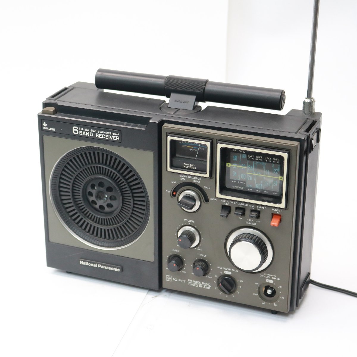 東京都狛江市にて ナショナル パナソニック レシーバー ラジオ RF-1180  を出張買取させて頂きました。