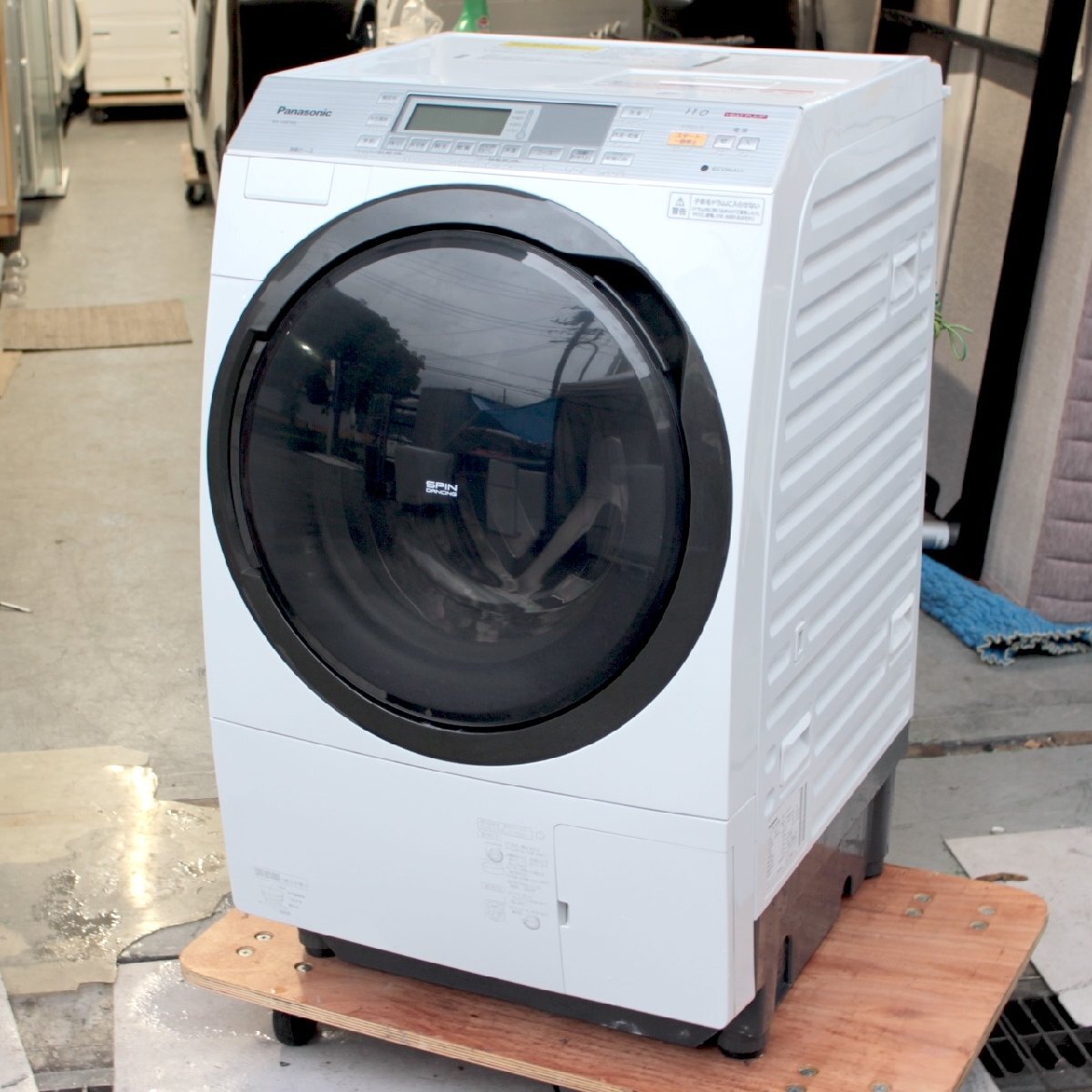 東京都大田区にて パナソニック ドラム型洗濯機 NA-VX8700L 2017年製 