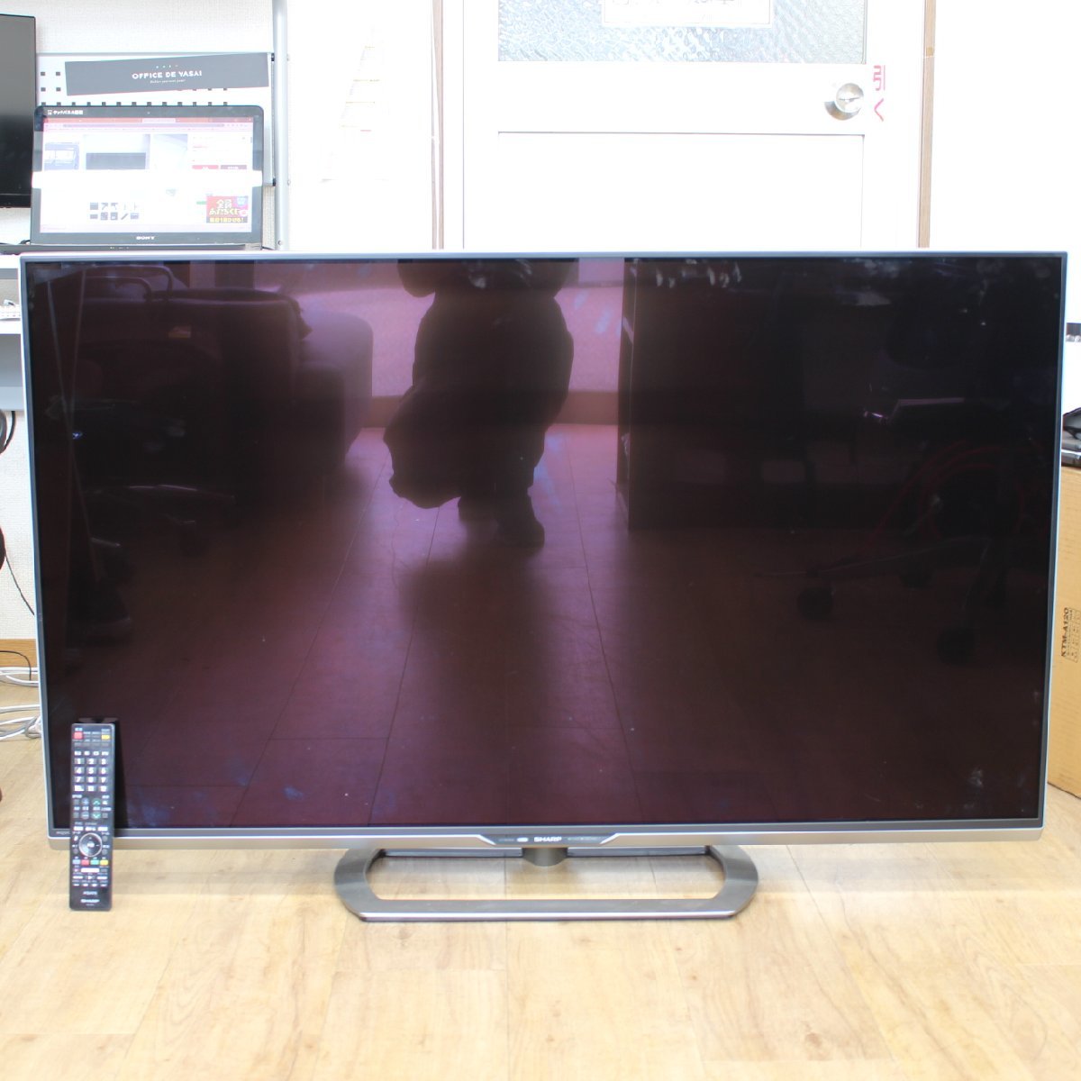 横浜市保土ヶ谷区にて シャープ 4Ｋ対応液晶テレビ LC-52US30 2016年製 を出張買取させて頂きました。