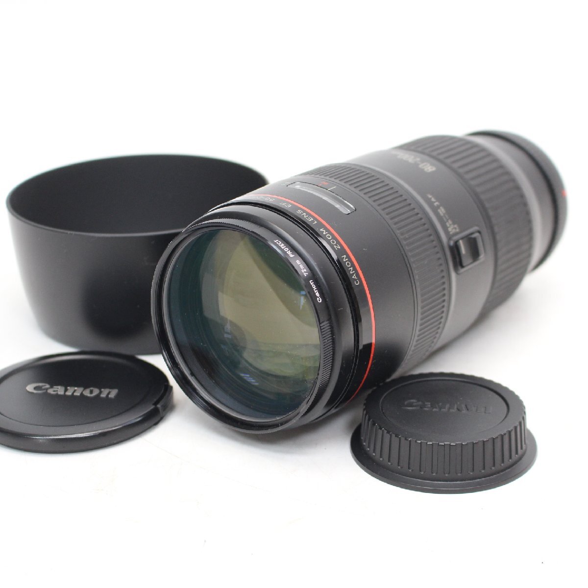 東京都東村山市にて キャノン カメラレンズ 専用ケース付 Canon ZOOM LENS EF 80-200mm 1:2.8L  を出張買取させて頂きました。