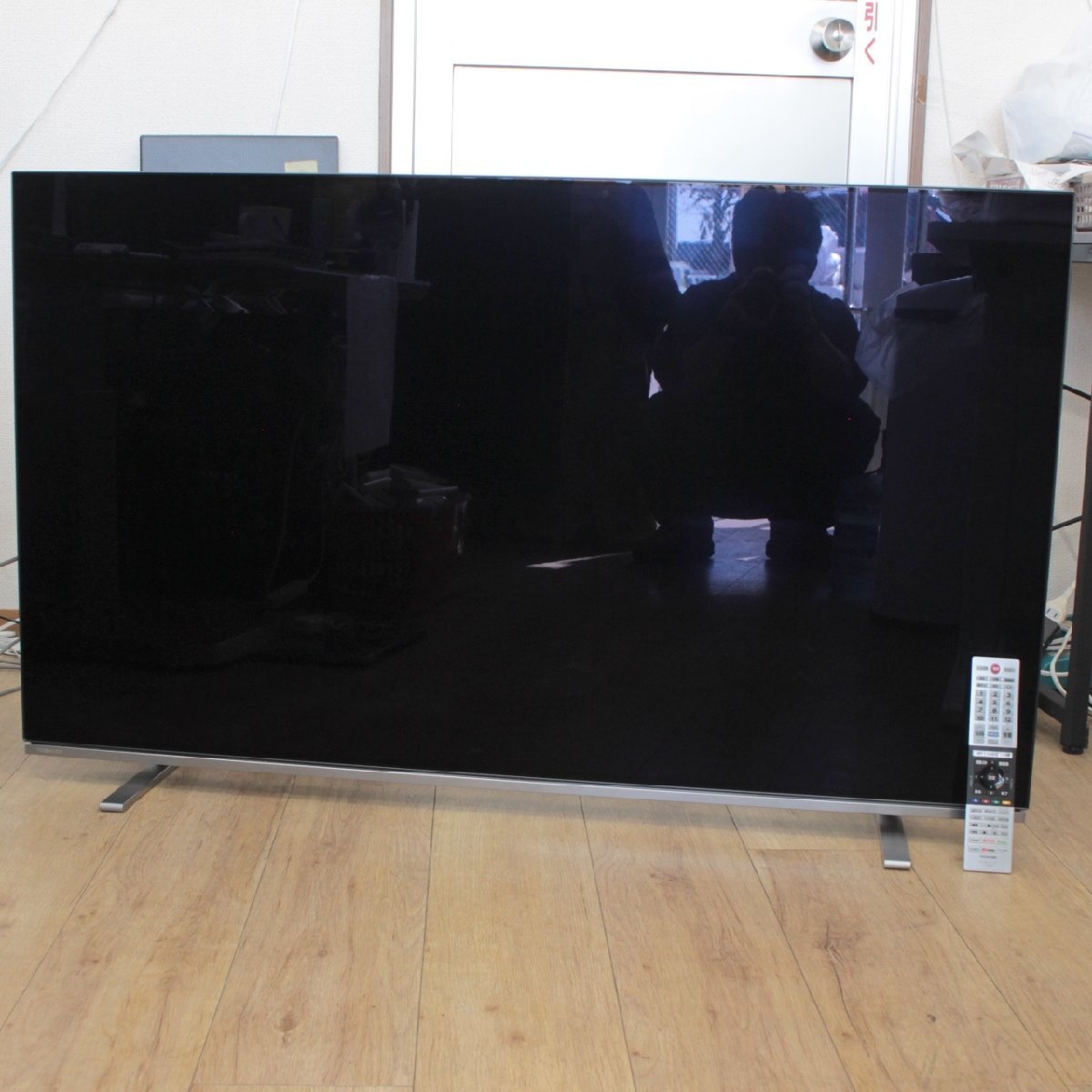 横浜市保土ヶ谷区にて 東芝 4K有機ELテレビ 55X8400 2020年製 を出張買取させて頂きました。