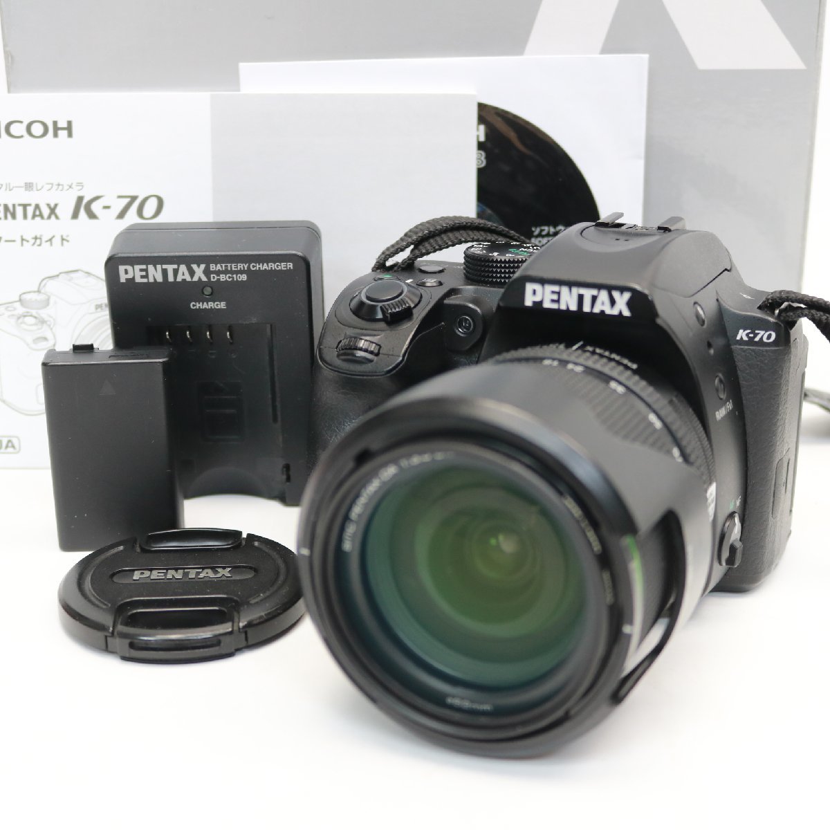 川崎市宮前区にて ペンタックス デジタル一眼レフカメラ K-70 + PENTAX-DA  を出張買取させて頂きました。