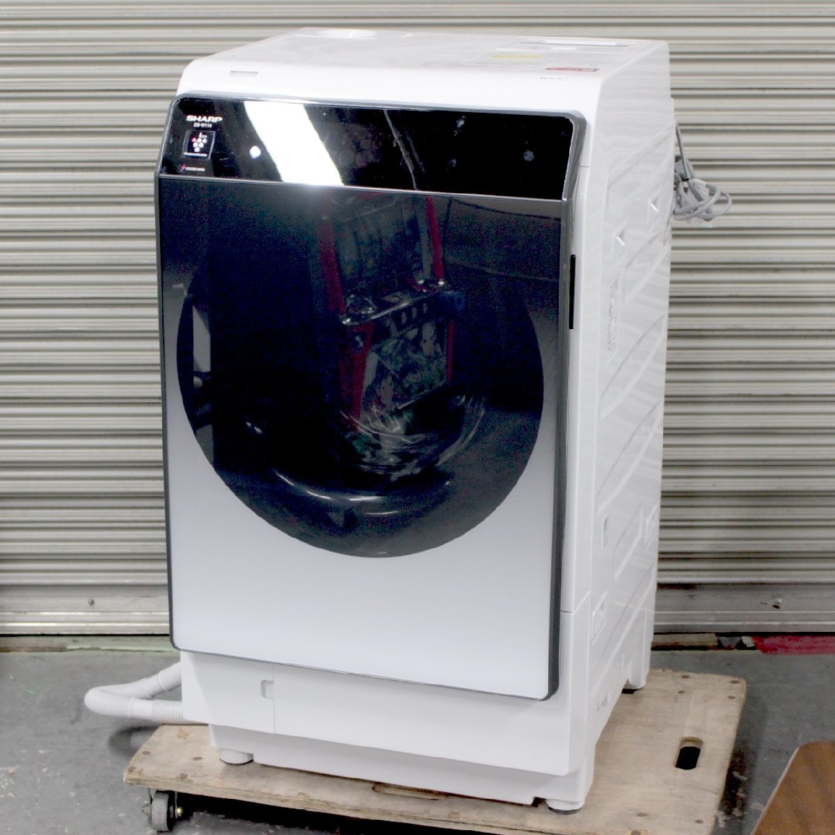 東京都中央区にて シャープ ドラム式洗濯機 ES-W114-SL 2022年製 を出張買取させて頂きました。