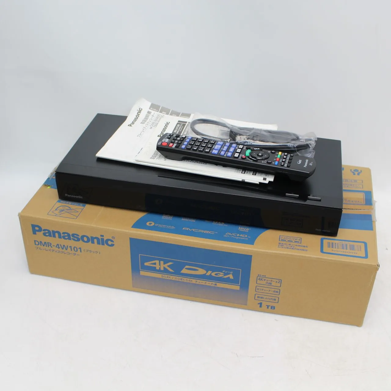 神奈川県大和市にて Panasonic ブルーレイレコーダー DIGA DMR-4W101  を出張買取させて頂きました。