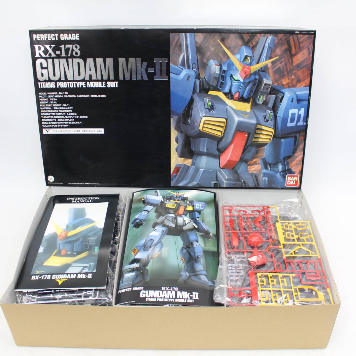 東京都新宿区にて バンダイ プラモデル PG 1/60 RX-178 ガンダムMk-II（黒・ティターンズカラー）  を出張買取させて頂きました。