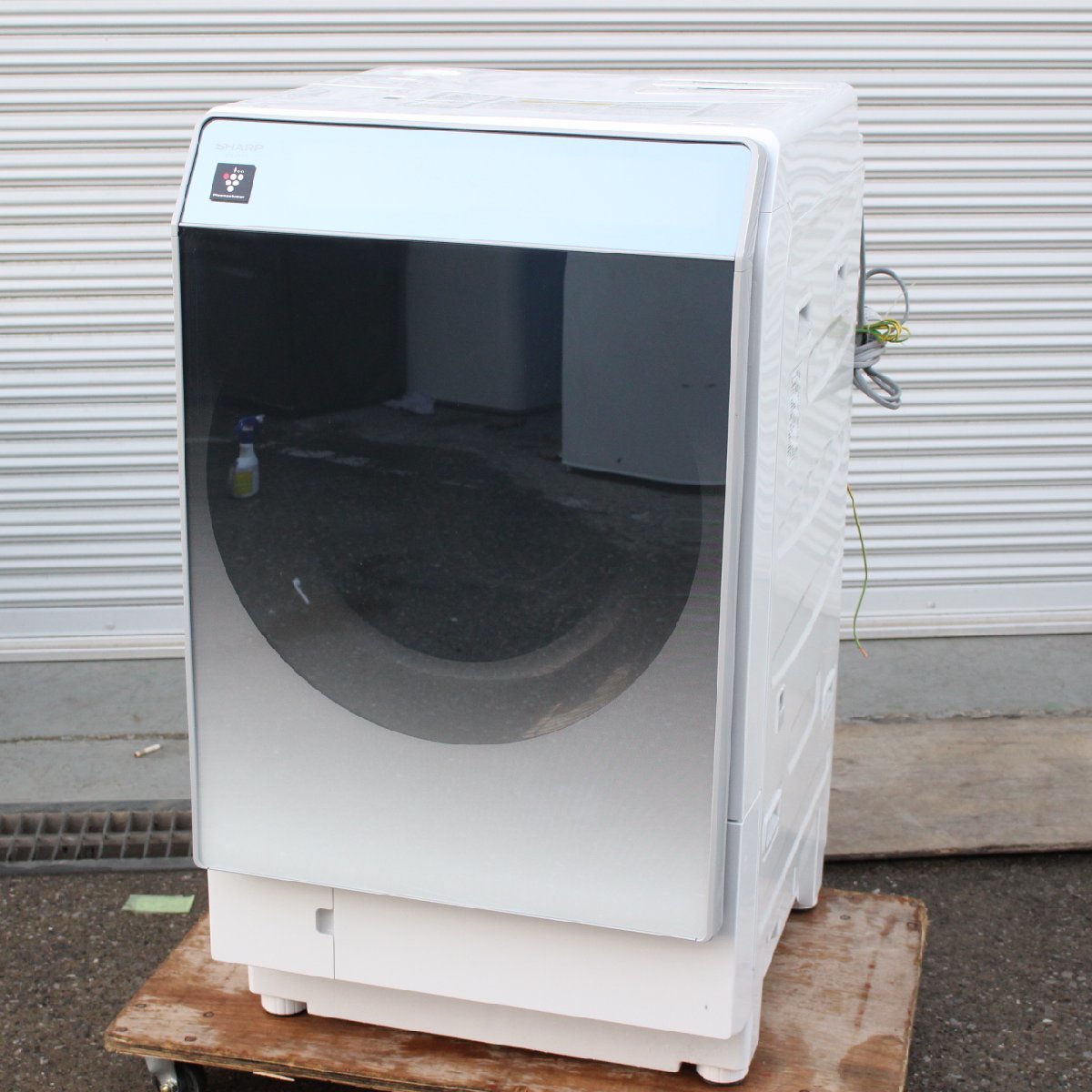東京都板橋区にて シャープ ドラム型洗濯機 ES-P110-SL 2018年製 を出張買取させて頂きました。