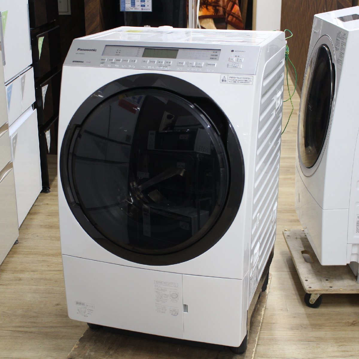 東京都稲城市にて パナソニック ドラム洗濯乾燥機 NA-VX800AL 2020年製 