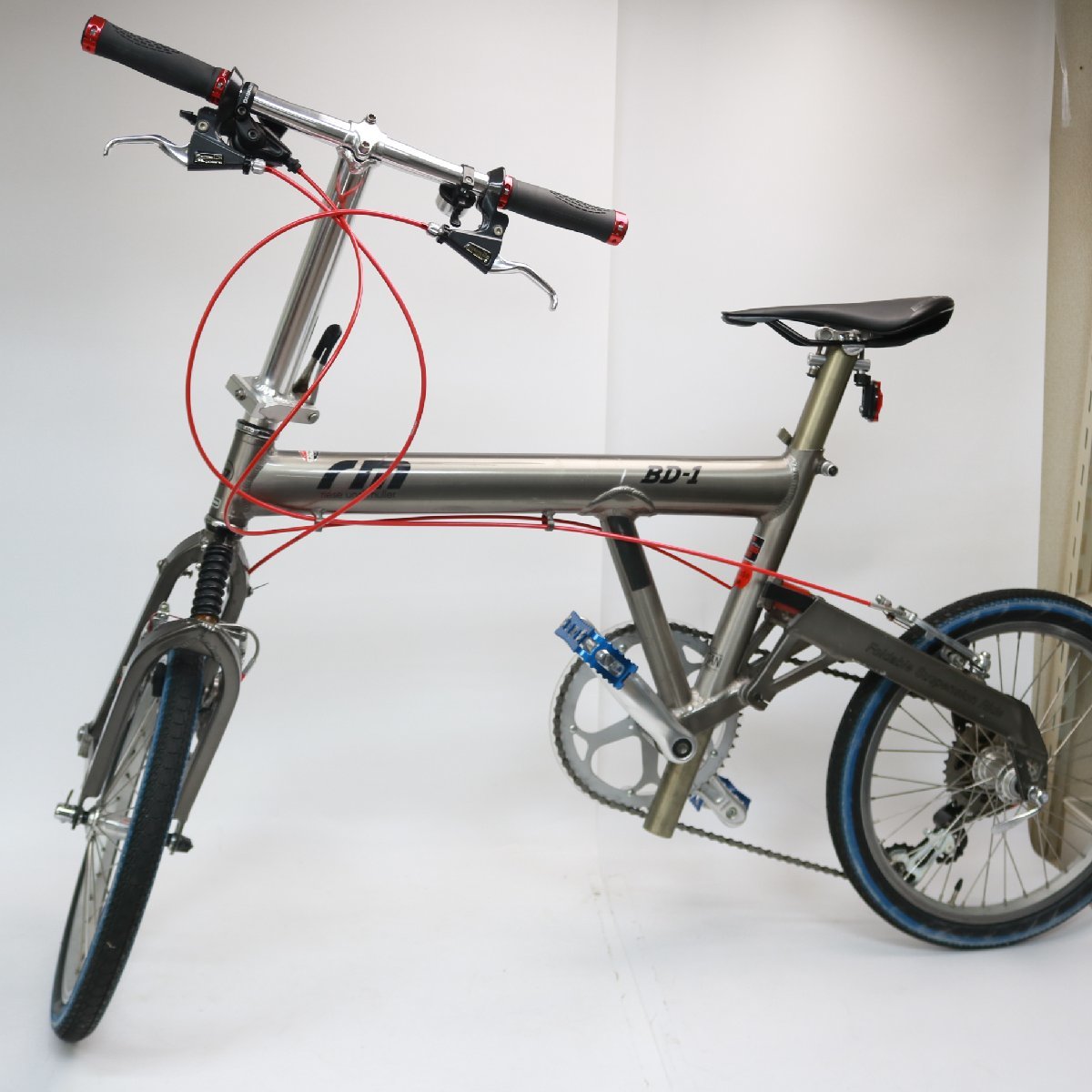 横浜市青葉区にて ライズアンドミュラー 折畳ミニベロ　自転車 BD-1 18インチ  を出張買取させて頂きました。