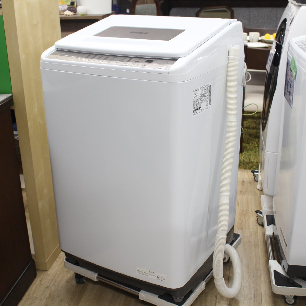 東京都三鷹市にて 日立 全自動洗濯機 BW-T807 2021年製 を出張買取させて頂きました。