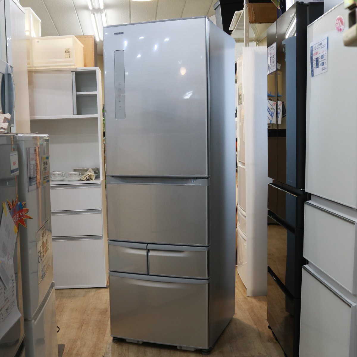 川崎市川崎区にて 東芝 冷蔵庫 GR-M41G-S 2018年製 を出張買取させて頂きました。