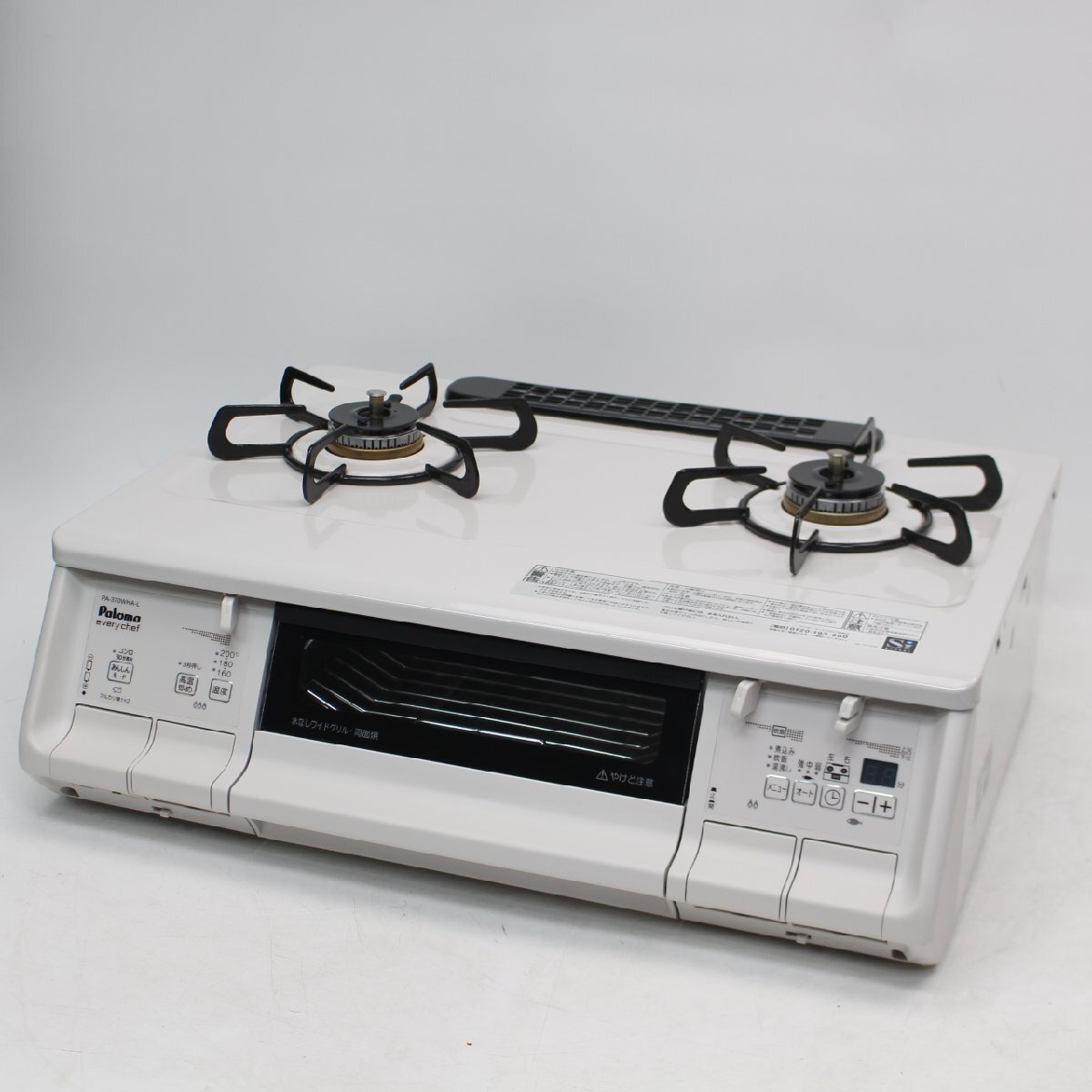 美品♪オートメニュー♪2023年製 パロマガスコンロ PA-370WHA