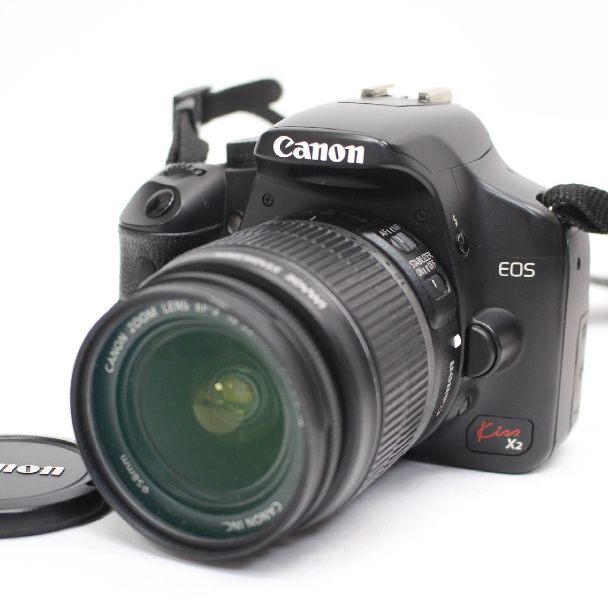 川崎市川崎区にて キャノン デジタル一眼レフカメラ Canon EOS Kiss X2　ZOOM LENS EF-S  を出張買取させて頂きました。