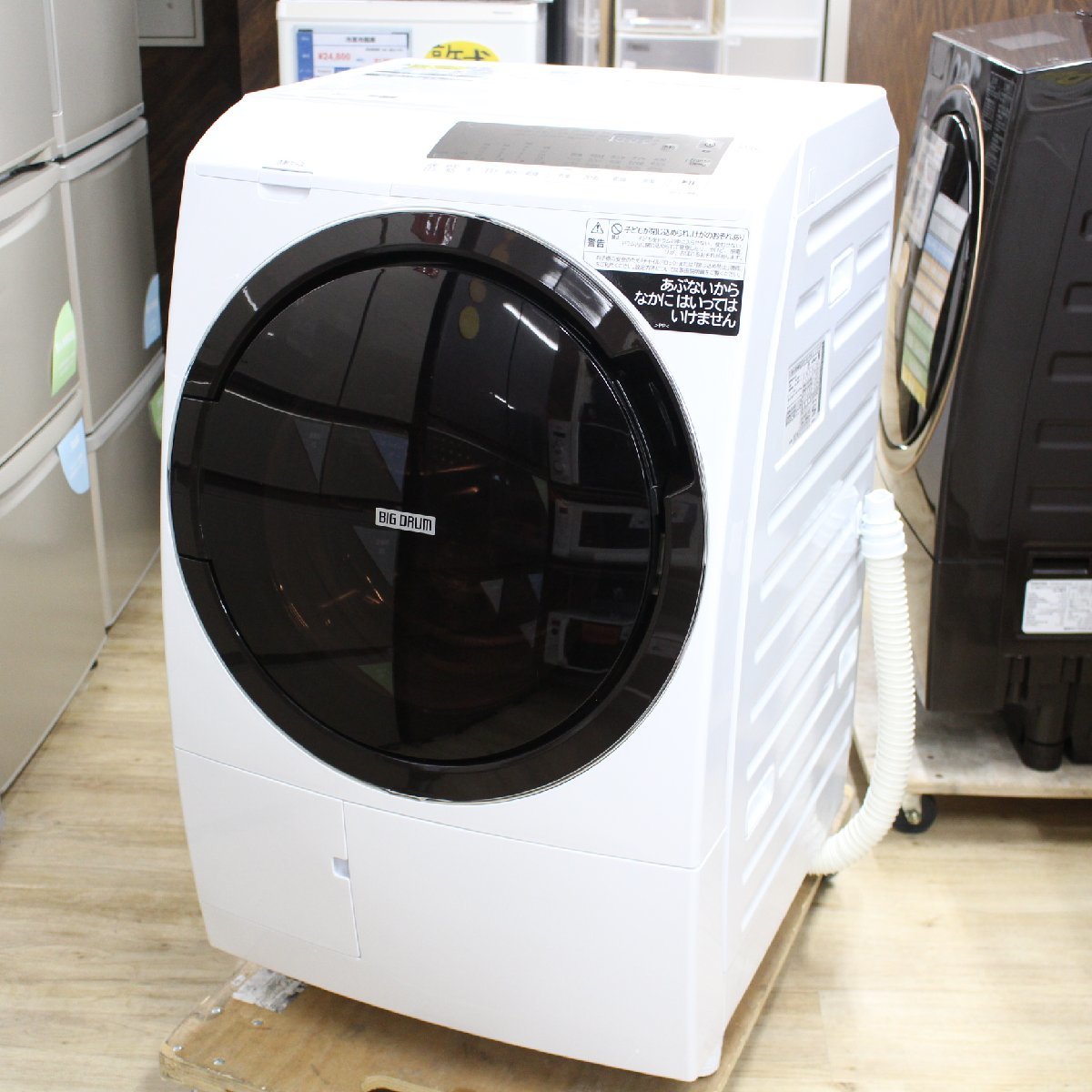 2019 日立 HITACHI BD-SV110ER(W) 11/6kg 右開き11/6Kg 生活家電・空調