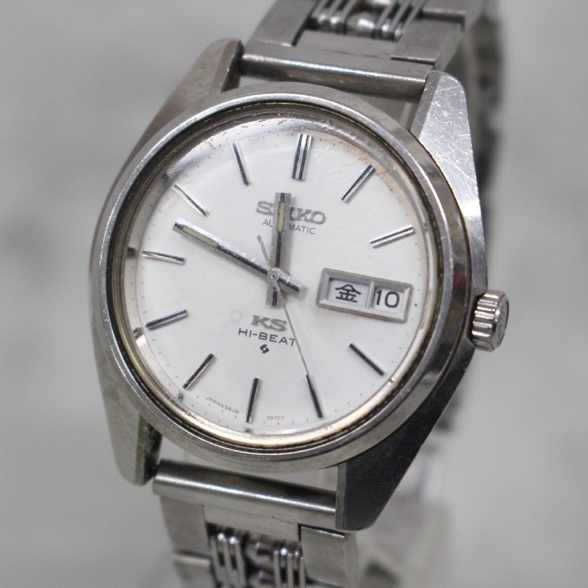 KS SEIKO 腕時計 セイコー キングセイコー 45-7001 HI-BEAT KS