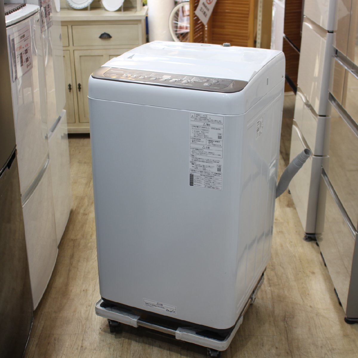 東京都稲城市にて パナソニック 全自動洗濯機 NA-F70PB13 2020年製 を出張買取させて頂きました。