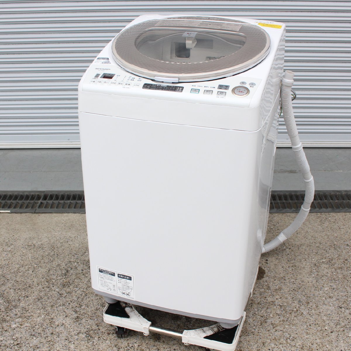 川崎市川崎区にて シャープ 全自動洗濯機 ES-TX950-N 2016年製 を出張買取させて頂きました。