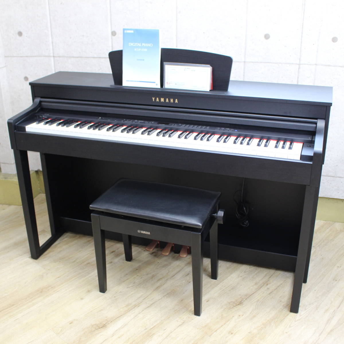 ヤマハ電子ピアノ クラビノーバ SCLP-430B 2011年製 88鍵