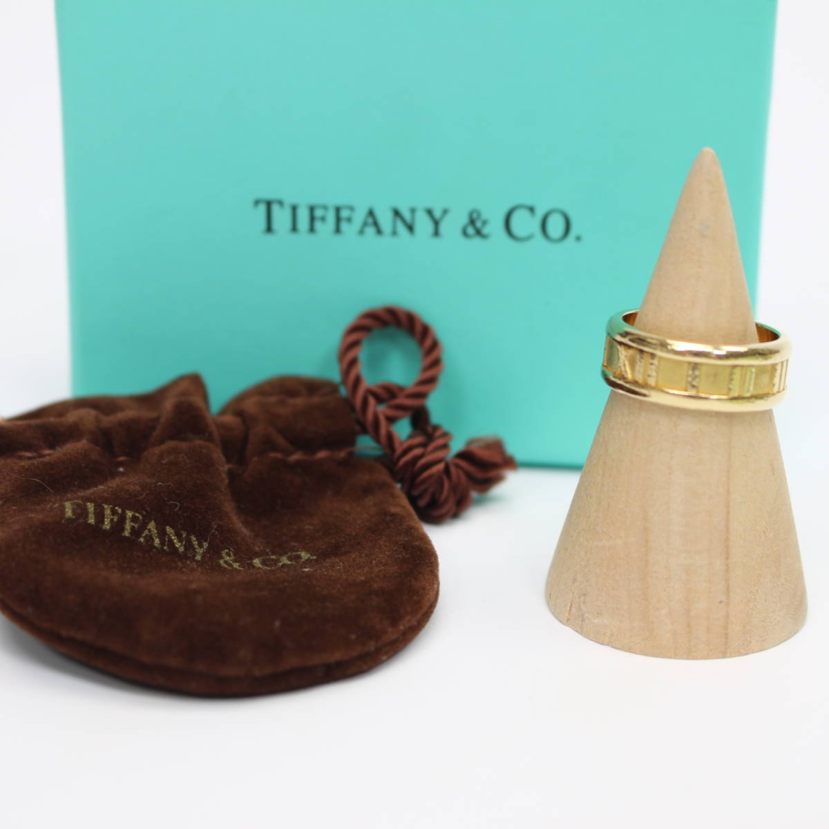 TIFFANY&Co 指輪 K18 イエローゴールド 750 アトラス