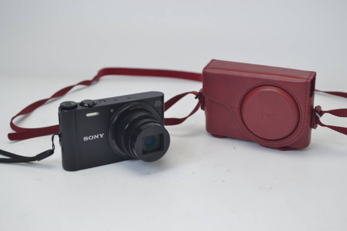 デジタルカメラ Cyber-shot  DSC-WX300(B) + ケース（LCJ-WD)