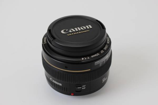 キャノン Canon LENS EF 50mm 1:1.4 【美品】