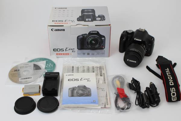 Canon EOS kissX3　EF-S 18-55 IS Kit