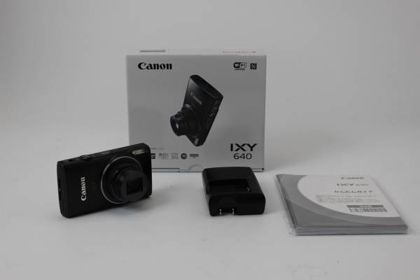 Canonコンデジカメ IXY640 イクシー